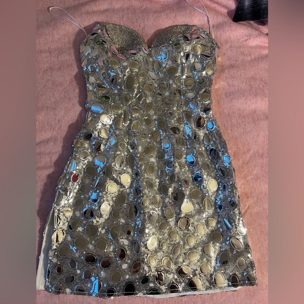 Shop The Boutique “Shiny and Pretty” Dress ‧₊˚ ⋅ ˚⋆𐙚｡
